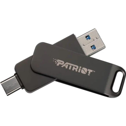 USB-флешка Patriot Rage R550 (PE512GR550DSAD) 512Gb USB 3.2 Gen 1 Swing Type-A+C black