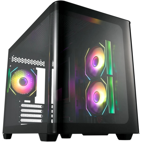 Корпус FSP S380-BA, mATX Minitower, Black