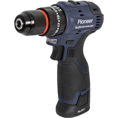 Дрель-шуруповерт аккумуляторная Pioneer CID-E1602BL-22C