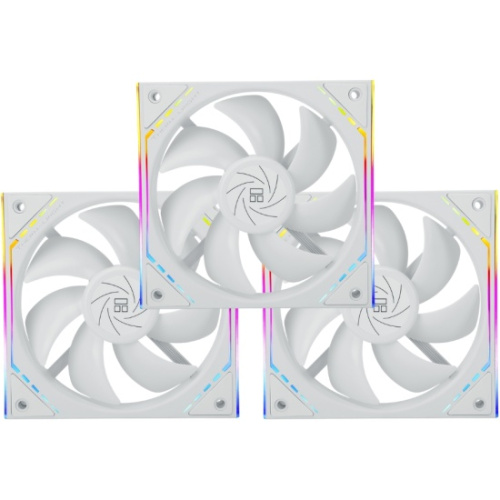 Комплект вентиляторов (3 шт.) Thermalright TL-M12W X3 (Pack of 3) (TRTLM12W.3P) / ARGB / 120mm PWM
