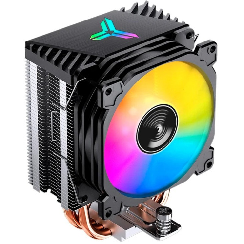 Кулер JONSBO CR-1400 E ARGB Black LGA1851/1700/1200/115X/AM5/AM4 (TDP 160W, PWM, 92mm ARGB LED Fan, 4 тепловые трубки, 4-pin) Retail