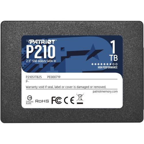 SSD Patriot SATA III 1Tb P210S1TB25 P210 2.5"