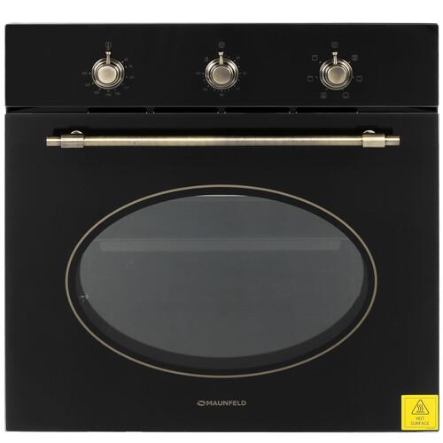 Электрический духовой шкаф MAUNFELD EOEFG.566RBG.MT черный