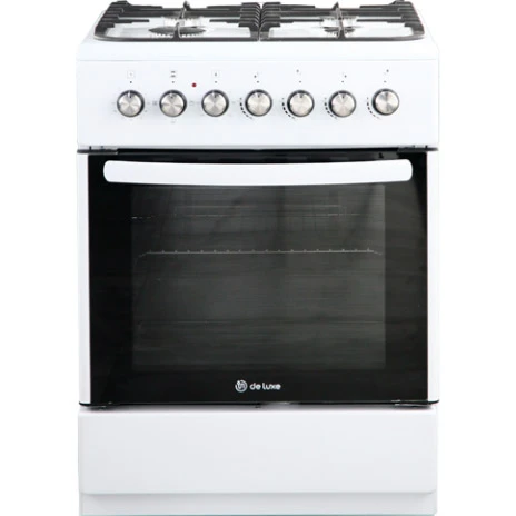 Комбинированная плита De Luxe 606040.00гэ-001(кр) ЧР белый