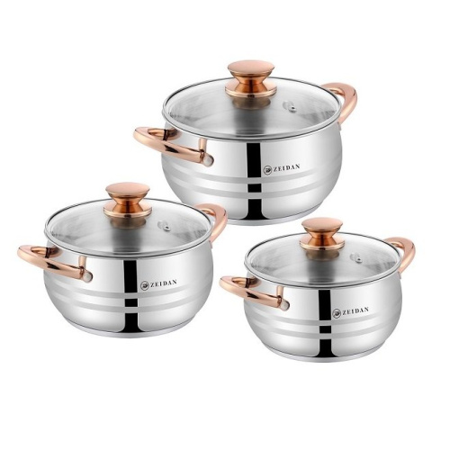 Набор кастрюль ZEIDAN Z-50657