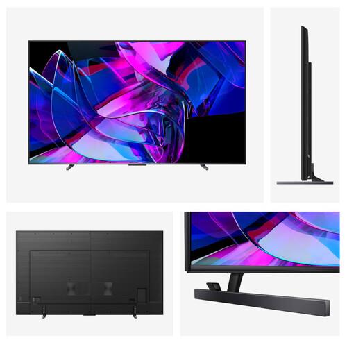 100" (254 см) Телевизор Hisense 100U7KQ черный