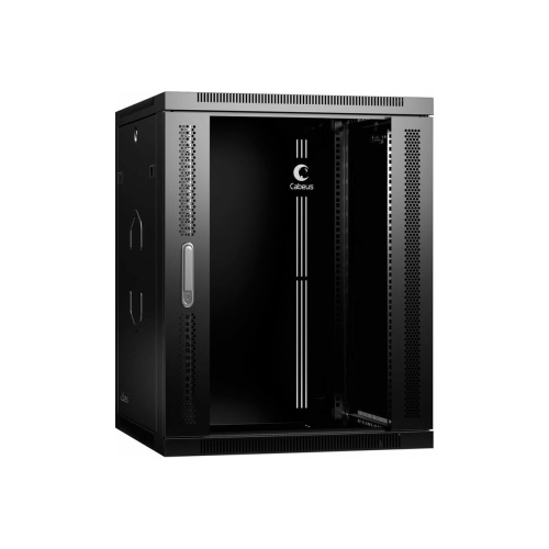 Шкаф коммутационный CABEUS SH-05F-15U60/60-R-BK