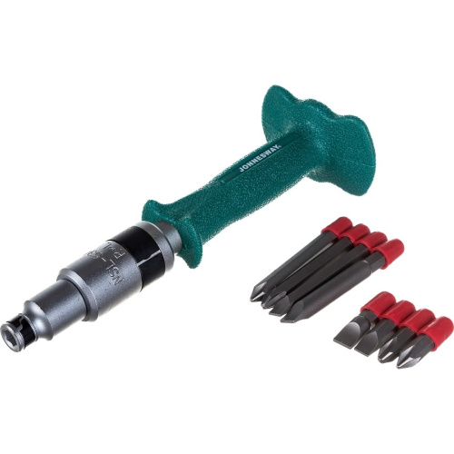 Отвертка ударная Jonnesway AG010139 (48345) SL 8,10 (36,80 мм) PH 2,3 (36,80 мм), 5 пр.