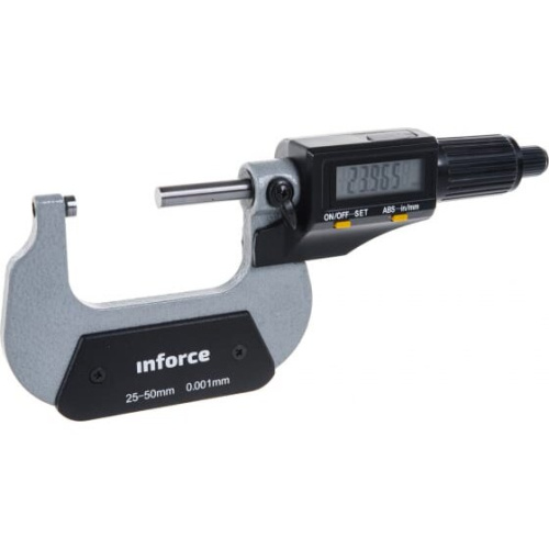 Микрометр цифровой Inforce 06-11-45 25-50мм/1-2"*0.001мм/0.00005"