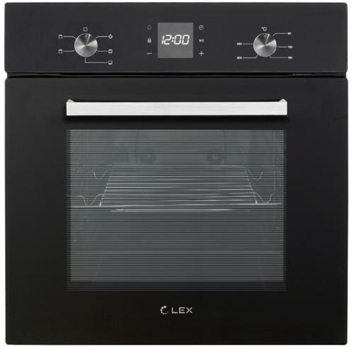 Электрический духовой шкаф LEX EDM 051 BL черный