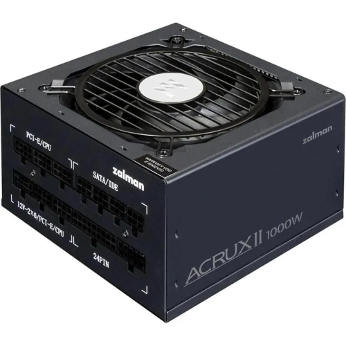 Блок питания Zalman ZM1000-ARX2, 1000Вт, 80 Plus Platinum, 135мм, retail
