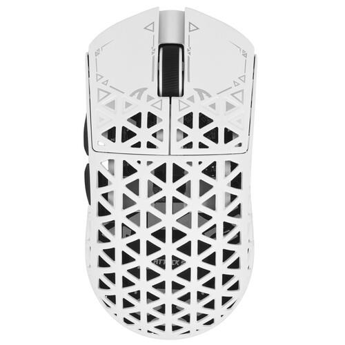 Мышь беспроводная/проводная Attack Shark R5 Ultra [SharkR5White] белый
