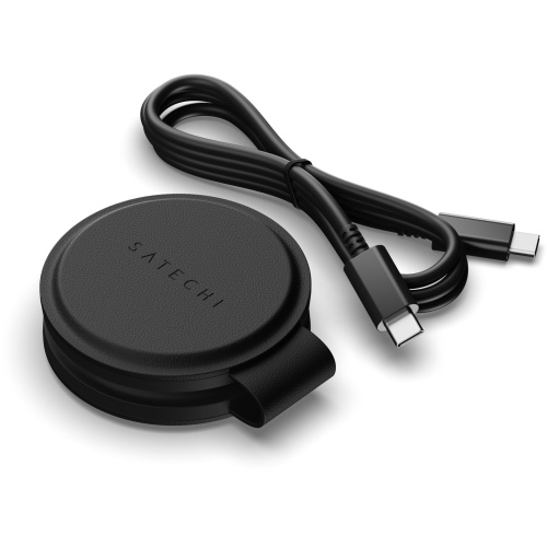 Зарядное устройство Satechi ST-QTG21K Qi2 OntheGo 2-in-1 Wireless Charger чёрный