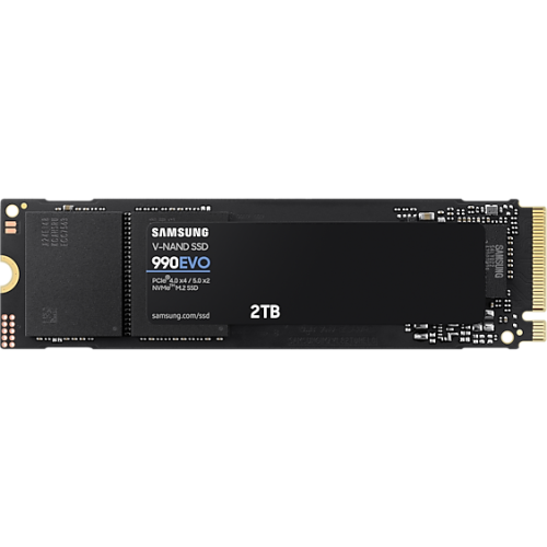 SSD Samsung 990 Evo MZ-V9E2T0BW 2Tb M.2 NVMe 2.0, PCIe 4.0 x4, V-NAND TLC