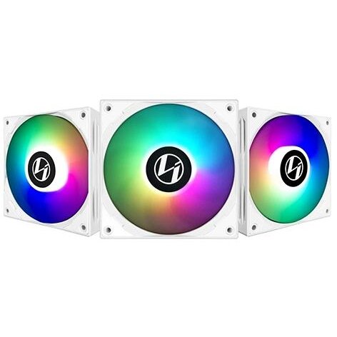 Вентилятор Lian-Li ST120 ARGB (G99.12ST3W.00) 3шт 120х120x28 белый Ret