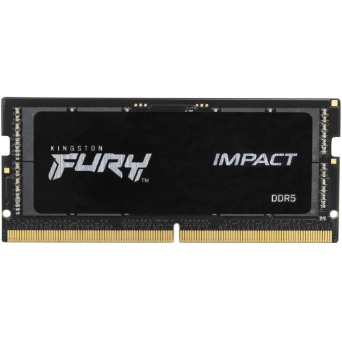 ОЗУ Kingston Fury Impact KF560S38IB-16 DDR5 - 1x 16ГБ 6000МГц, для ноутбуков (SO-DIMM), ECC, Ret