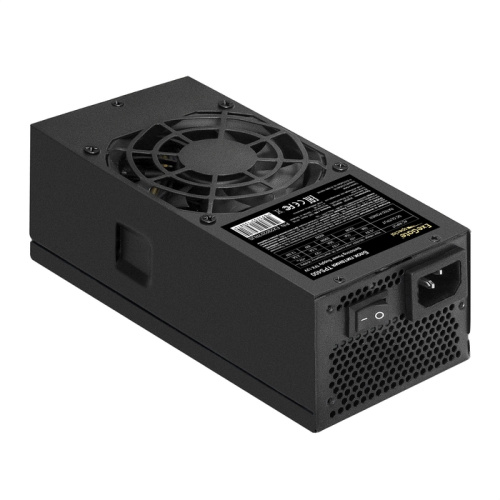 Блок питания ExeGate TPS400 EX292227RUS 400W (TFX, 8cm fan, 24pin, 4+4pin, 3xSATA, 2xIDE, black)