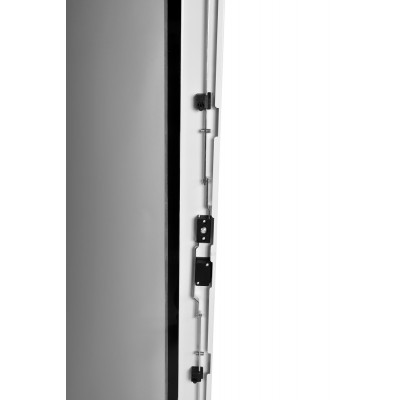 Шкаф коммутационный ЦМО (ШТК-М-42.6.8-1ААА) напольный 42U 600x800мм пер.дв.стекл задн.дв.стал.лист 2 бок.пан. направл.под закл.гайки 550кг серый 655мм