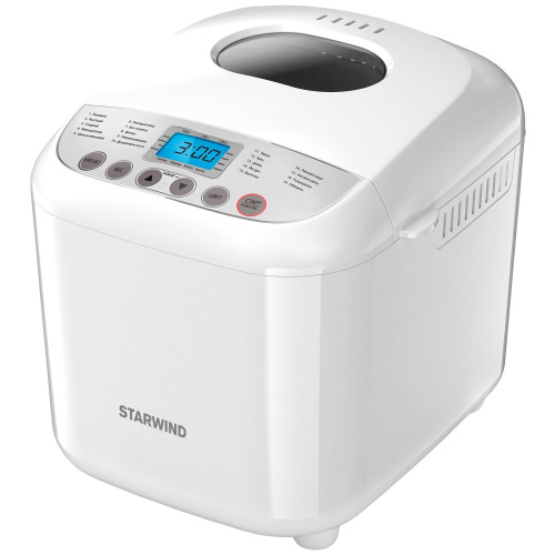 Хлебопечь Starwind SBM2085 белый/серебристый