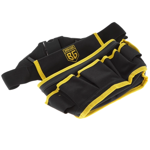 Сумка поясная для инструментов BERGER ДАРН BG1198, 17 карманов