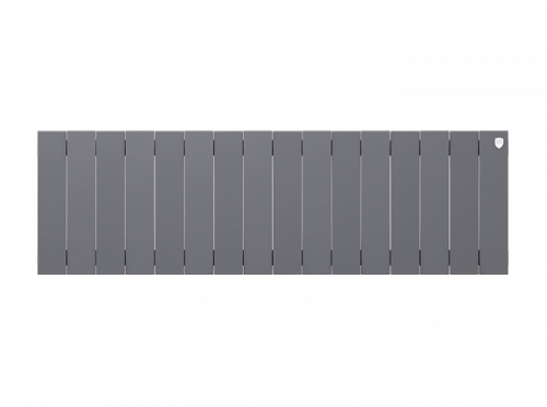 Биметаллический радиатор отопления  Royal Thermo Pianoforte 300 16 Секций Silver Satin