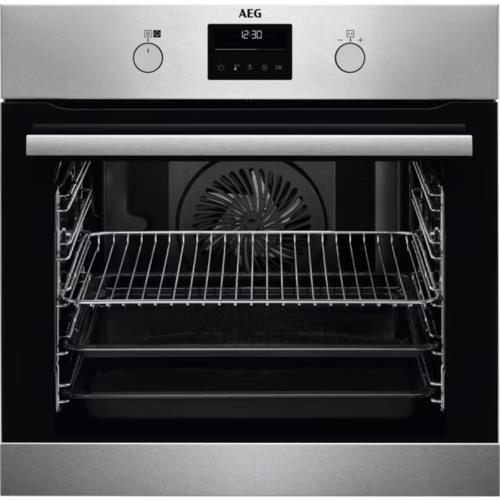 Электрический духовой шкаф AEG BPB351160M серебристый
