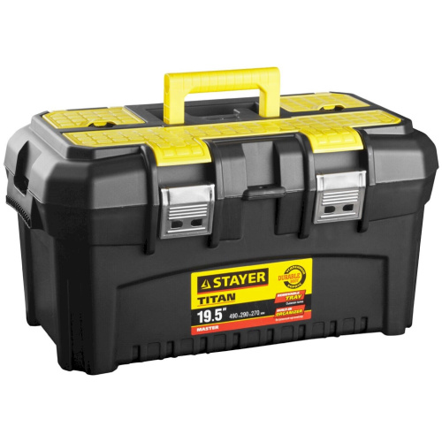 Ящики для инструментов STAYER 38016-19 TITAN-19 пластиковый