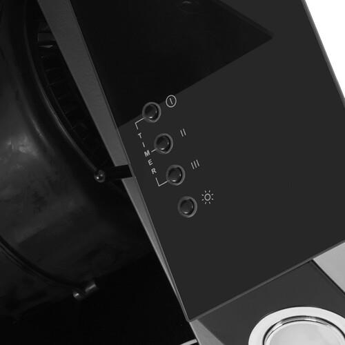 Вытяжка наклонная Gefest ВО 3603 К19 черный/золотистый