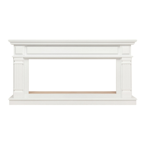 Портал каминный из МДФ RealFlame Islandia 42/BV белый, под очаги Beverly 1000 и Saphir 42