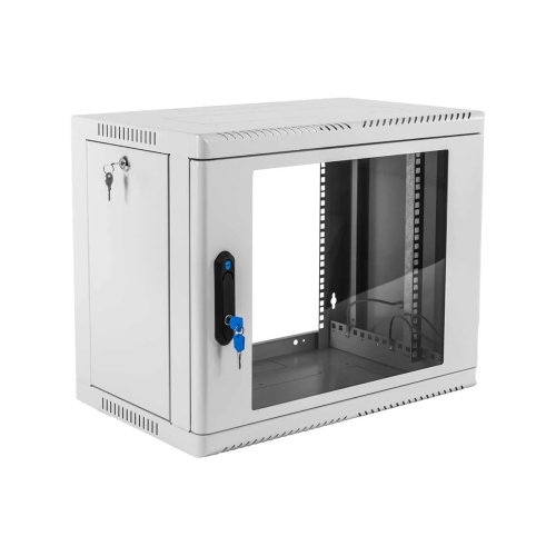 Шкаф коммутационный ЦМО ШРН-9.350 настенный 9U 600x350мм серый