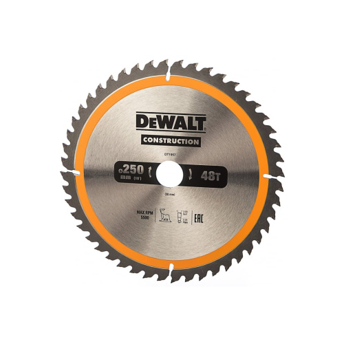 Пильный диск Dewalt Construct DT1957-QZ 250/30 48 ATB