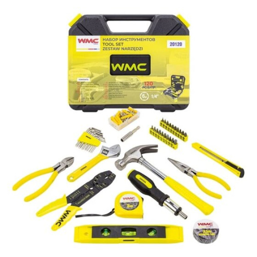 Набор инструментов WMC TOOLS WMC-20120(56847) 120 пр.