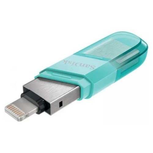 USB-флешка SanDisk iXpand Flip (SDIX90N-128G-GN6NJ) 128GB USB3.1/Lightning Ice Mint