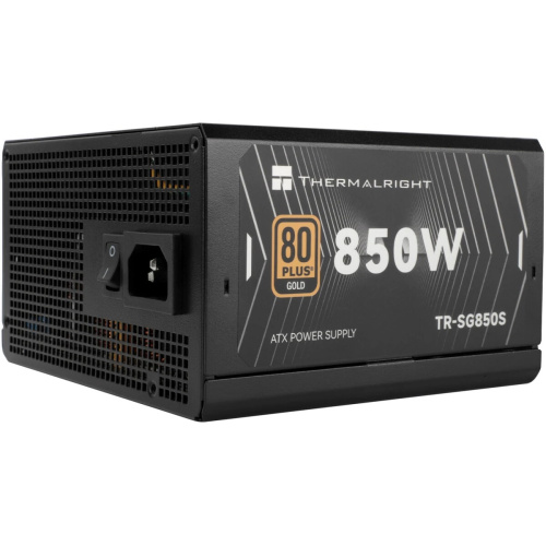 Блок питания Thermalright TR-SG850S 850W 80+ Gold (ATX, 3.1, PCIe 5.1, Non-modular, 1x24(20+4)pin, 1xCPU 8(4+4)pin, 2xPCIe*2 8(6+2)pin)