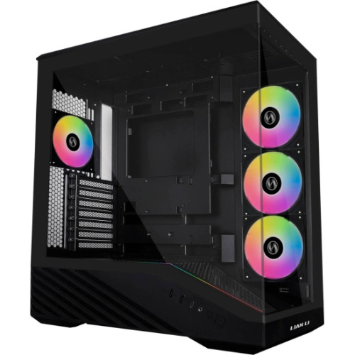 Корпус Lian Li V100 (G99.V100RX.R1) / Black / Mid-Tower, TG / 4x 120mm ARGB fan