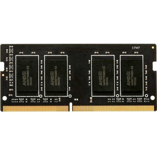 ОЗУ AMD 8GB Radeon DDR4 2133 SO DIMM R7 Performance Series Black R748G2133S2S-U Non-ECC, CL15, 1.2V, RTL