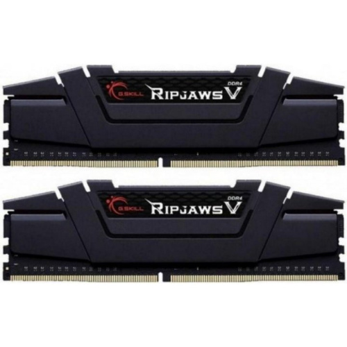 ОЗУ G.SKILL DIMM DDR4 32GB Ripjaws V (2x16GB kit) 3200MHz CL16 PC4-25600 1.35V F4-3200C16D-32GVK Classic Black