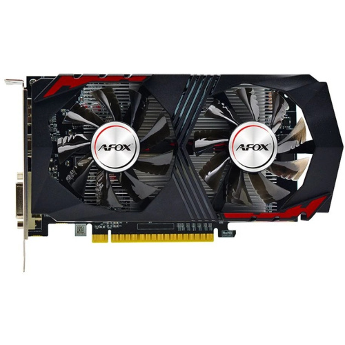 Видеокарта Afox GTX1050Ti Gaming 4GB (AF1050TI-4096D5H2-V6) GDDR5 128bit DVI DP HDMI 2Fan RTL