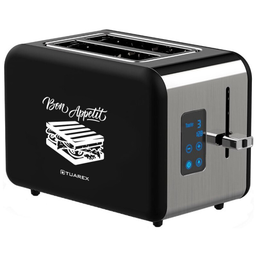 Тостер TUAREX TK-6002 (90408) черный/стальной