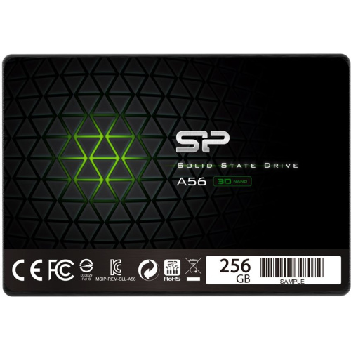 SSD Silicon Power Slim A56, box (SP256GBSS3A56B25) 2.5" 256GB Sata3