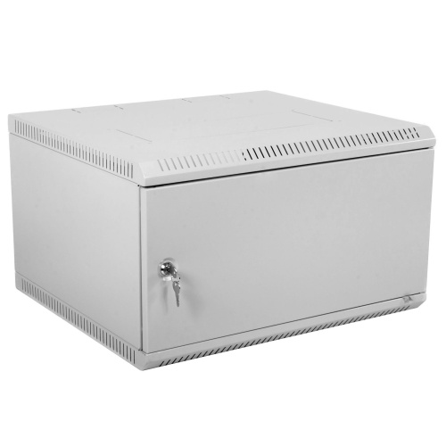 Шкаф телекоммуникационный ЦМО (ШРН-Э-6.500.1) разборный 6U (600х520) дверь металл