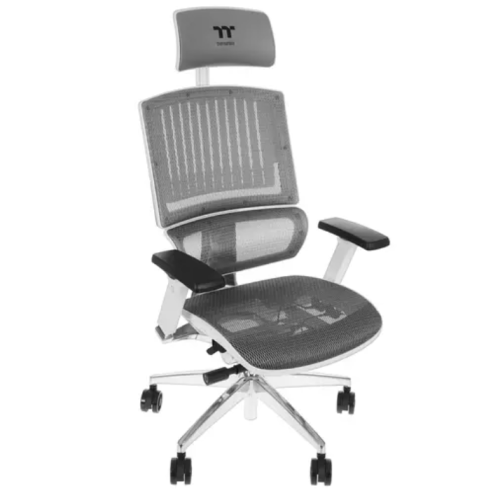 Кресло Thermaltake Cyberchair E500 (GGC-EG5-BWLFDM-01) White