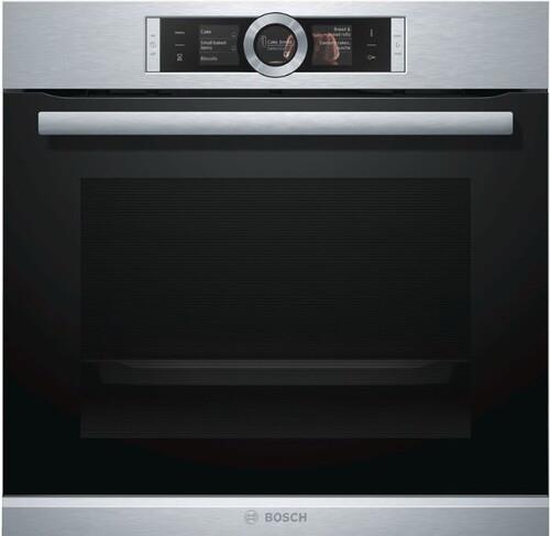 Электрический духовой шкаф Bosch HBG6764S1 серебристый