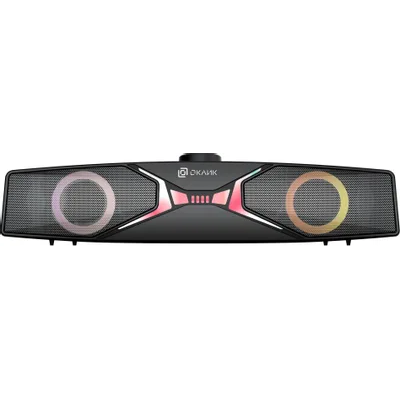 Саундбар OKLICK OK-502S 2.0 6Вт черный