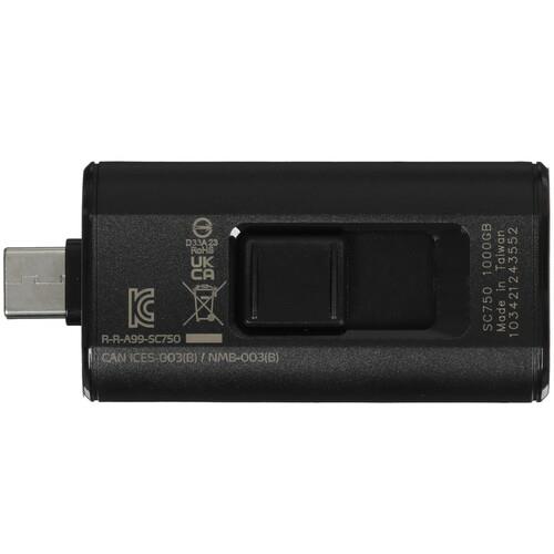 1000 ГБ Внешний SSD ADATA SC750 [SC750-1000G-CCBK]