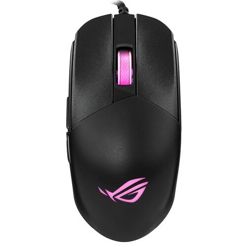 Мышь проводная ASUS ROG Strix Impact III [90MP0300-BMUA00] черный