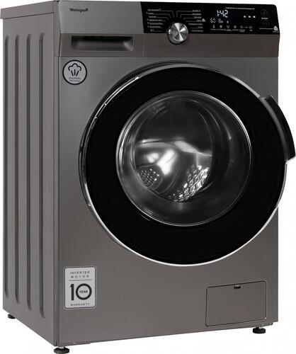 Стиральная машина Weissgauff WM 4947 DC Inverter Steam серебристый