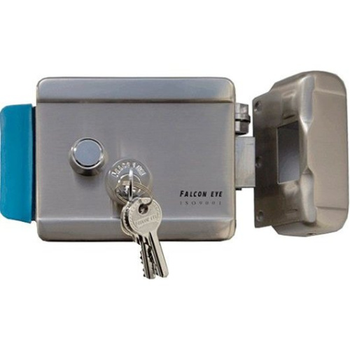 Замок электромеханический Falcon Eye FE-2369 сталь серебристый