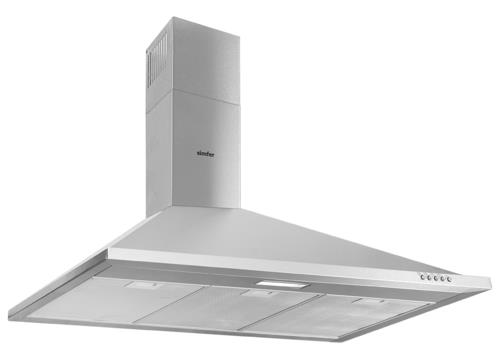 Вытяжка каминная Simfer 8962SM серебристый