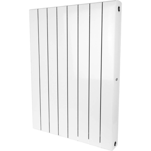 Биметаллический радиатор отопления Rifar Supremo 800 боковое подключение 11 секций белый RAL 9016